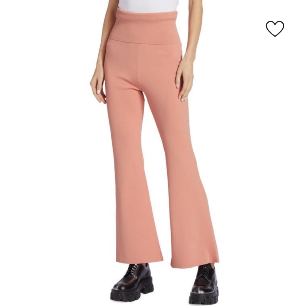 STELLA MCCARTNEY
Compact Knit Flared Pants rose $1195